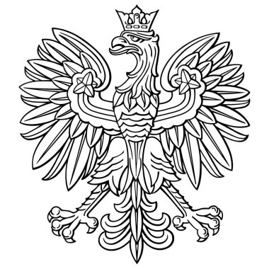 Polonya kartal, kol Polonya ulusal kat