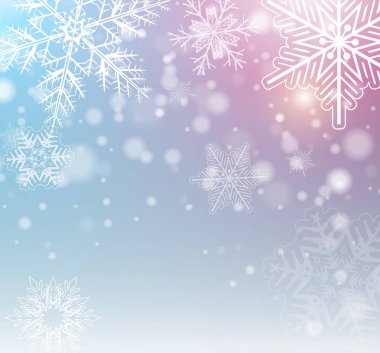 Kar taneli Noel arkaplanı