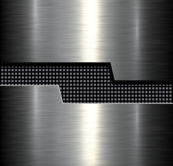 Metal background texture silver