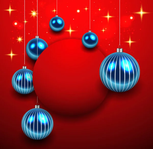 Abstract Kerst achtergrond — Stockvector