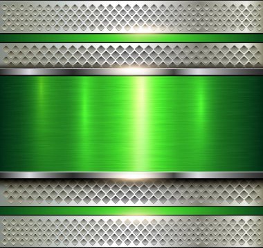 Arka plan Metalik Gümüş yeşil