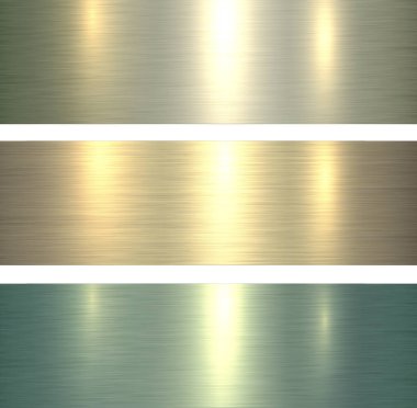 Metal dokular açık yeşil