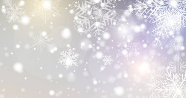 Kar taneli Noel arkaplanı