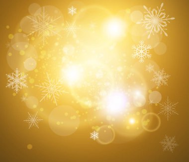 Yeni yıl arka plan altın