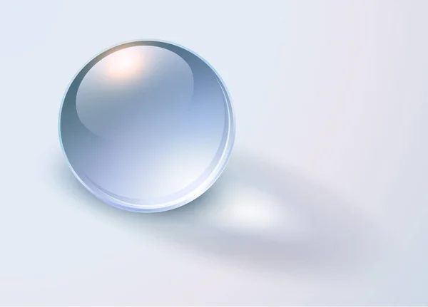 Háttér átlátszó gömb — Stock Vector
