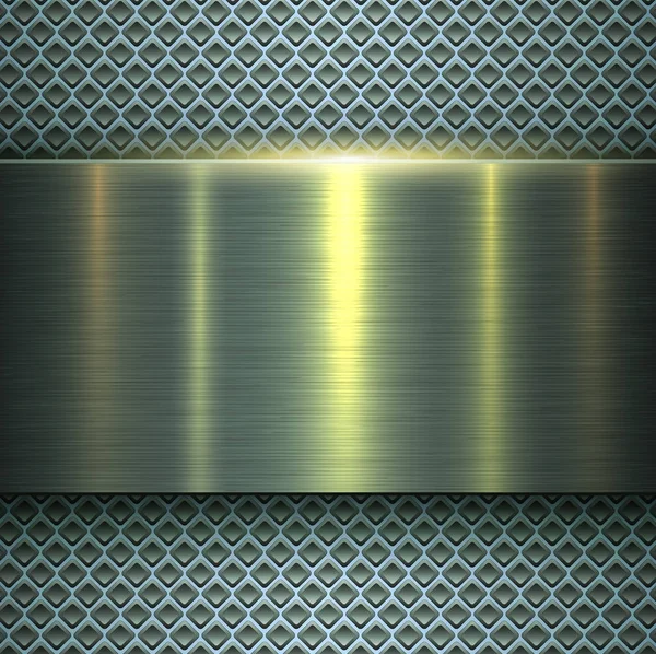 Texture de fond métallique — Image vectorielle
