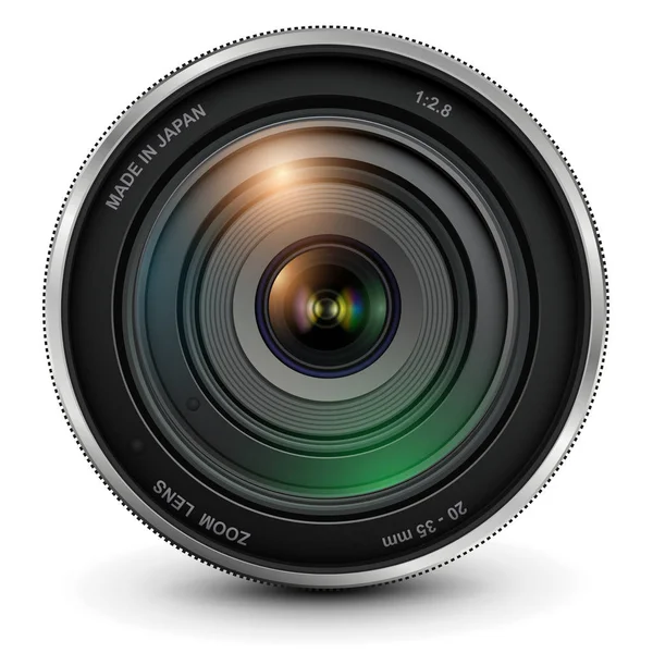 Camera lens — Stock Vector