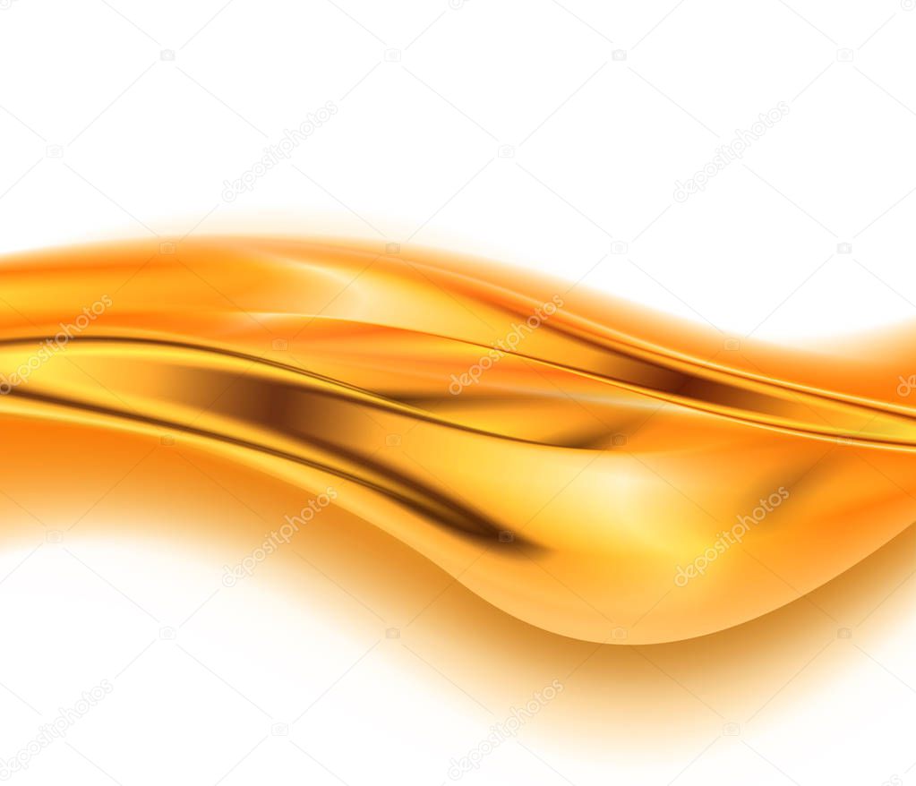 Abstract orange gold background