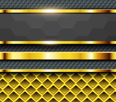 İş geçmişi, altın ve gri 