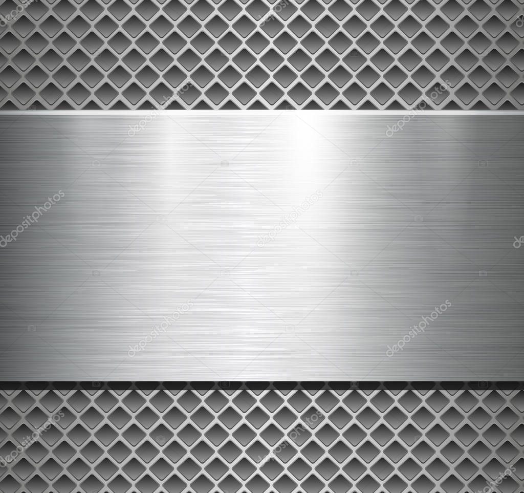 Metallic background texture