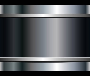 Arka plan gümüş metalik