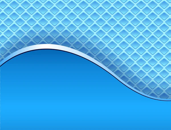 Abstrakt bakrund blå 3D — Stock vektor