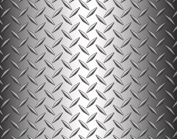 Il diamante acciaio metallo texture sfondo — Vettoriale Stock