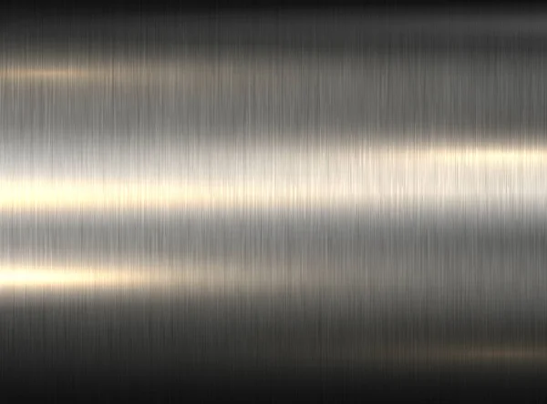 Textura Aço Metálico Polido Textura Metal Escovado Vetorial — Vetor de Stock