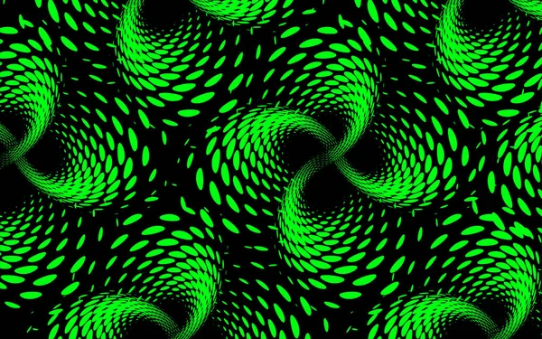 Абстрактний Фон Напівтоновий Візерунок Крапкою Зелений Векторний Дизайн — стоковий вектор