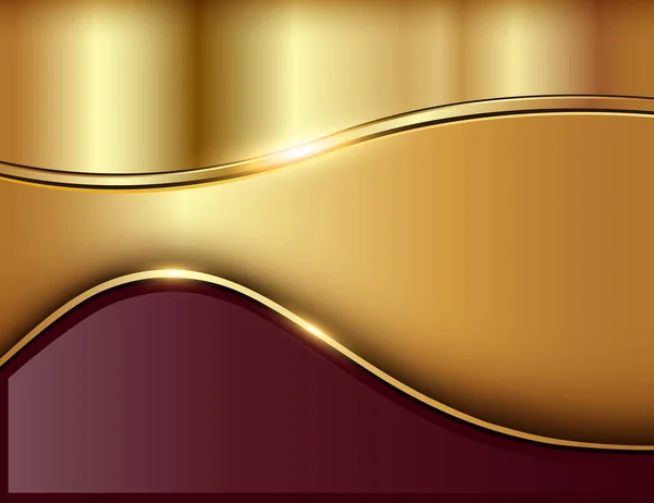 Fundo Negócios Abstrato Elegante Carmesim Ouro Vetor Ilustração — Vetor de Stock