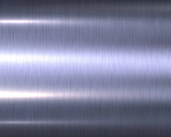 金属の質感の背景 銀青ブラッシュメタリックテクスチャプレート — ストックベクタ