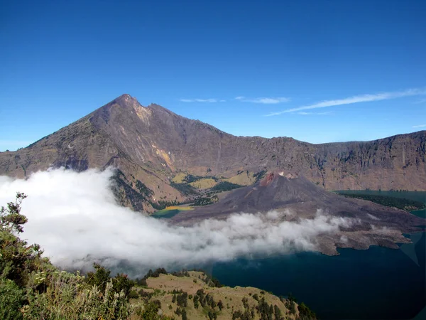 Mount Rinjani vulkanen — Stockfoto