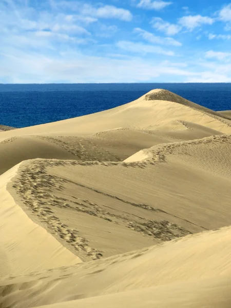 Zandduinen Maspalomas Gran Canaria — Stockfoto