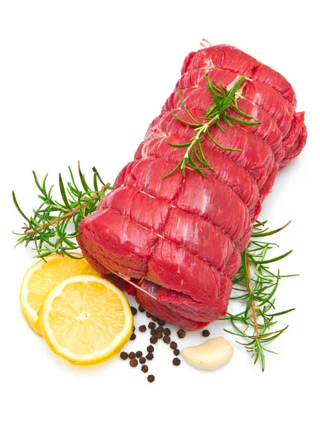 Rinderbraten mit Rosmarin — Stockfoto