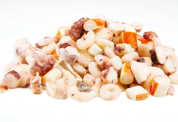 Frozen octopus salad — Stock Photo, Image
