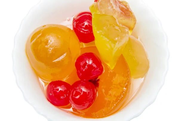Mostarda italiana com frutas cristalizadas — Fotografia de Stock