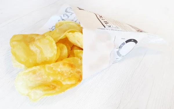 Bolsa de papas fritas —  Fotos de Stock