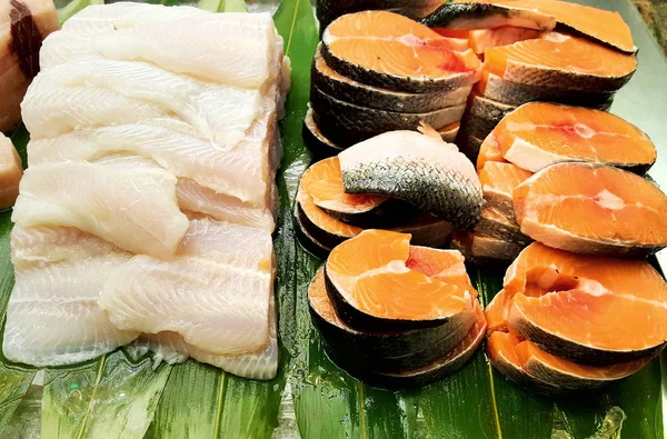 fileto balık ızgara için hazır 