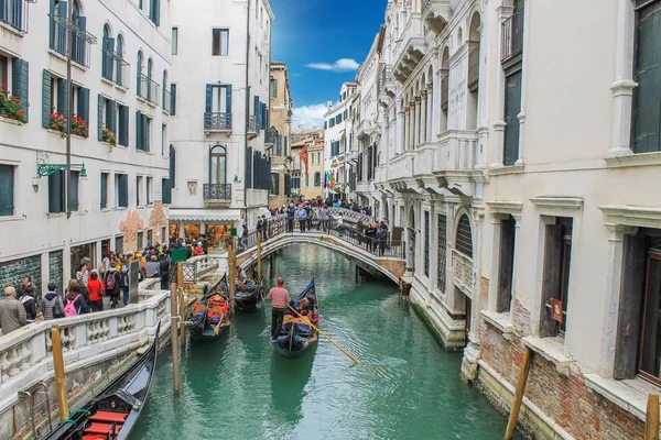 View of the venice canals — Stock Photo, Image