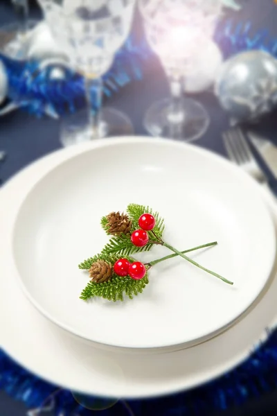 Christmas table — Stock Photo, Image