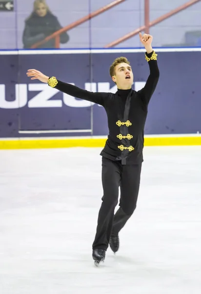 Milan Dec Matteo Rizzo Lors Championnat Italie 2018 Agor Ice — Photo