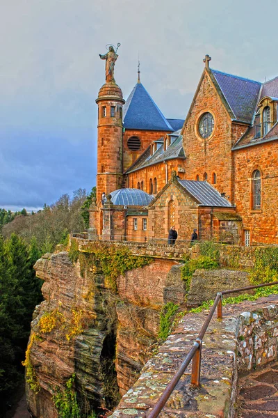 Mont Sainte Odile Francja — Zdjęcie stockowe