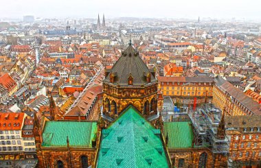Strazburg güzel manzara 