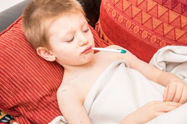 çocuk ateş ölçer Varisella ile