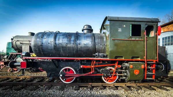 Old steam locomotive — Stock Photo, Image