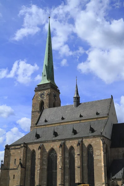 St Bartholomew, Pilsen Katedrali — Stok fotoğraf