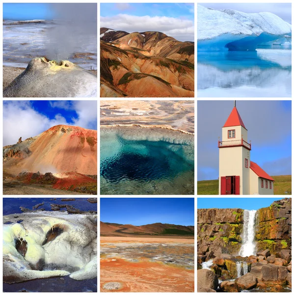 Impressions of Iceland Royalty Free Stock Photos