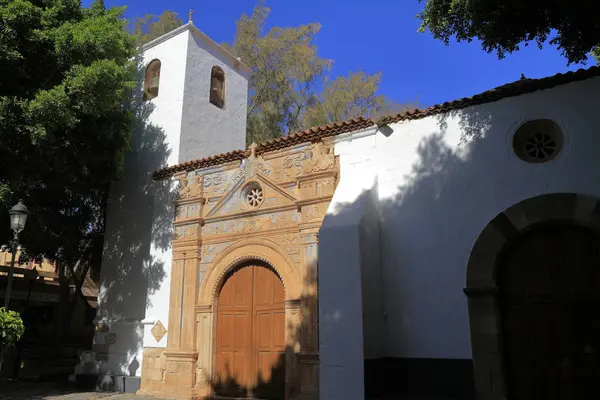 Η εκκλησία της Nuestra Νοτρ Νταμ de Regla σε Pajara. Φουερτεβεντούρα — Φωτογραφία Αρχείου