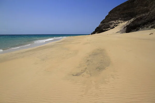 유명한 석호 Playas de Sotavento, Fuert에서 재정을 지원 하며 엘 파소에 — 스톡 사진