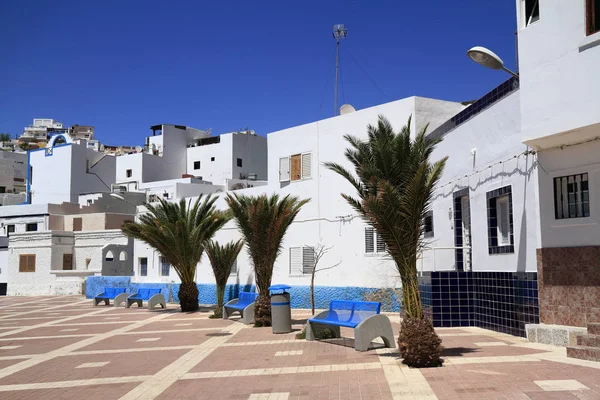 Straatmening in Las Playitas dorp op Fuerteventura eiland — Stockfoto