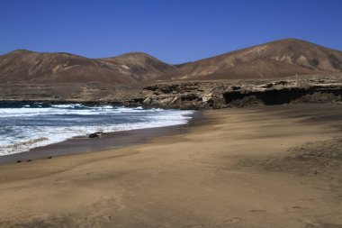 Playa la Solapa, Fuerteventura ünlü gölünde