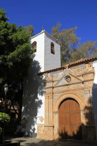 De kyrka av Nuestra Señora de Regla i Pájara. Fuerteventura — Stockfoto
