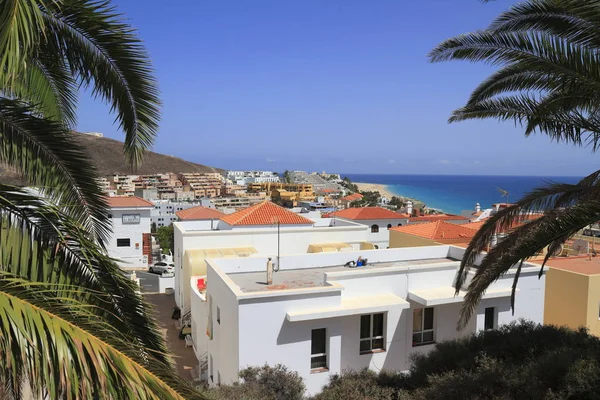 Beautiful beach on the Atlantic Ocean on Fuerteventura in the vi — Stock Photo, Image