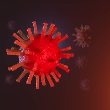 Coronavirus COVID-19 3d Model
