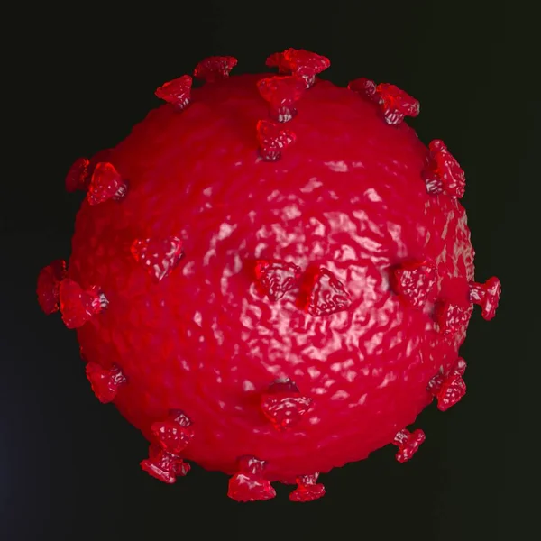 Coronavirus Covid Model 免版税图库图片
