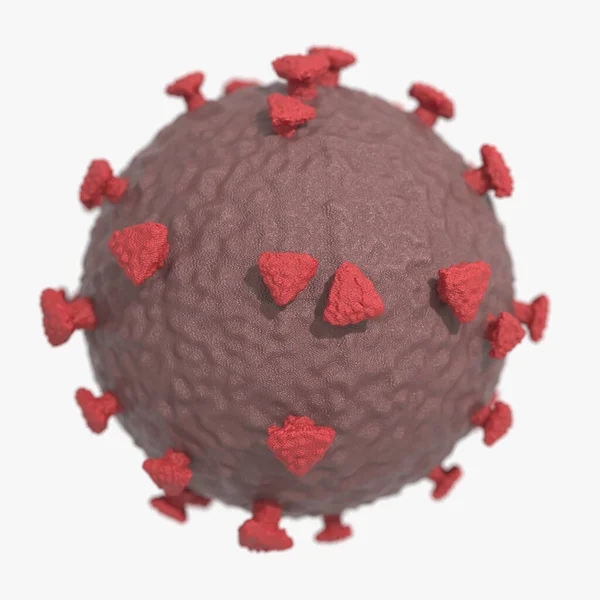 Coronavirus Covid Model 图库照片
