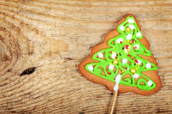 Lebkuchen-Weihnachtsbaum — Stockfoto