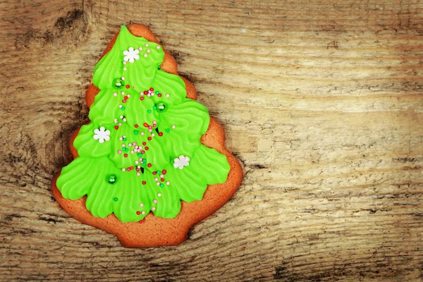 Gingerbread Noel ağacı — Stok fotoğraf