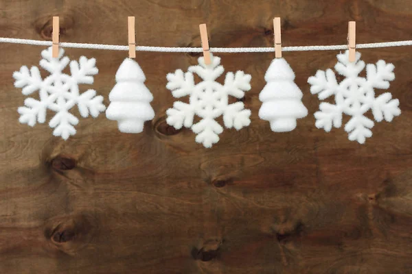 White Christmas decoration — Stock Photo, Image