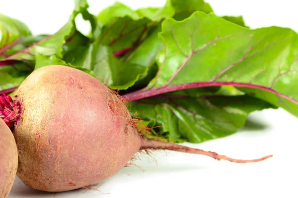 Beets with leaves — Stock Photo, Image